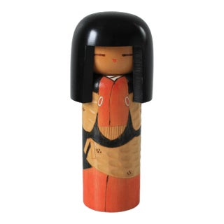 Vintage Japanese Kokeshi Doll For Sale