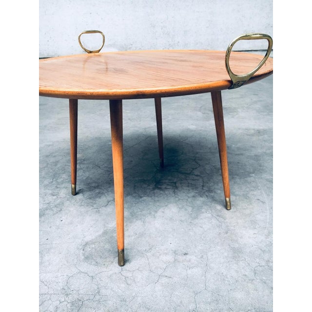 Mid-Century Modern Tray Side Table, Italy, 1960s For Sale - Image 8 of 18