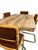Brown 1981 Douglas Furniture of California Dining Table and Four Cantilever Chairs — 5 Pieces For Sale - Image 8 of 12