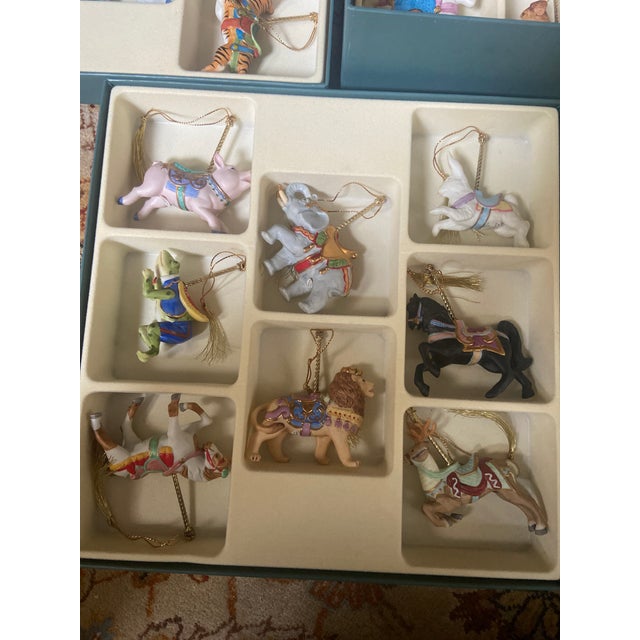 Lenox Carousel Christmas Ornaments For Sale - Image 4 of 5