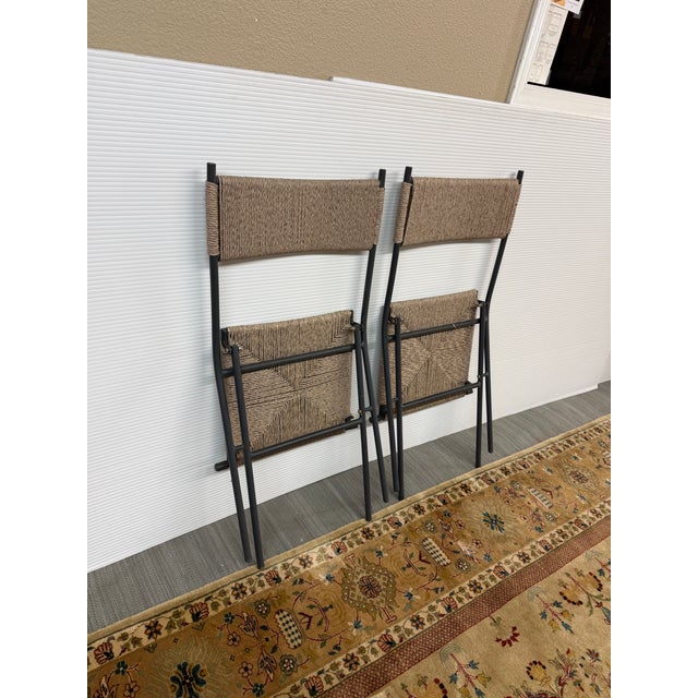 Black Crate & Barrel San Onofre Chairs, Set of Four For Sale - Image 8 of 8