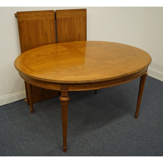 Furniture Italian Mediterranean 94" Oval Dining Table W