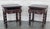 Spanish 20th Pair of Large Spanish Nightstands or Low Console Tables With Drawer For Sale - Image 3 of 11