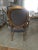 Vintage Hollywood Regency Silver & Gold Upholstered Armchair For Sale - Image 9 of 10