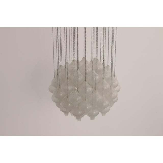Vintage Tulipan Pendant Light in Blown Glass by J. T. Kalmar, 1970 For Sale - Image 12 of 18