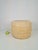 Beige Leather Patchwork Ottoman, 1970, in Flawless conditions. Designed 1970 to 1979