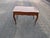 Vintage Solid Mahogany Cabriole Leg Piano Bench With Partitioned Storage For Sale - Image 10 of 11
