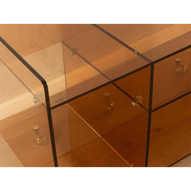 Space Age Acrylic Hi-Fi Rack by Michel Dumas For Sale - Image 5 of 7