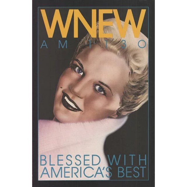 Artist: Bob Lee Hickson Title: WNEW Peggy Lee Year: Unknown Signed: No Medium: Offset Lithograph Paper Size: 45 x 29.5...
