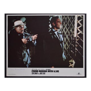 James Bond 007 Lobby Card, UK, 1973 For Sale