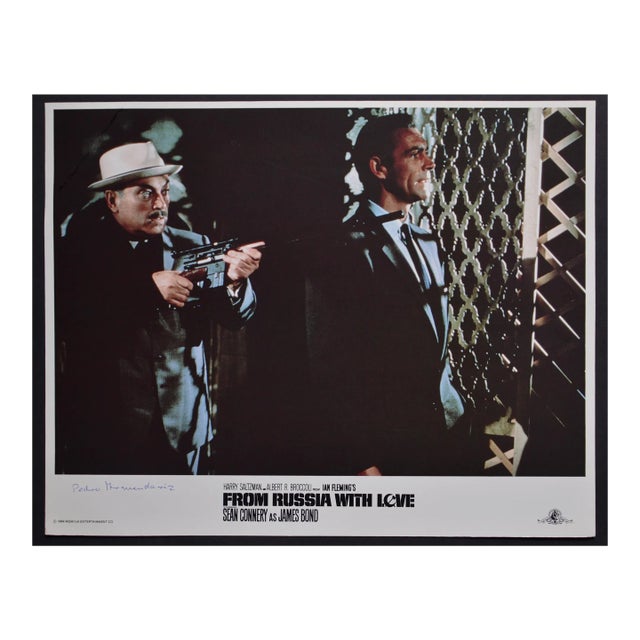 James Bond 007 Lobby Card, UK, 1973 For Sale