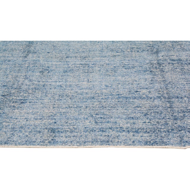 Early 21st Century Modern Hand Loom Minimalist Rug With Soft Texture,6'X9' For Sale - Image 4 of 6