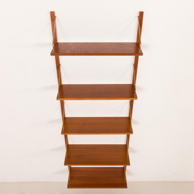 1960s Danish Teak Shelving Unit, 1960s For Sale - Image 5 of 9