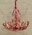 Late 20th Century Vintage Coastal Coral Branch Chandelier For Sale - Image 5 of 12