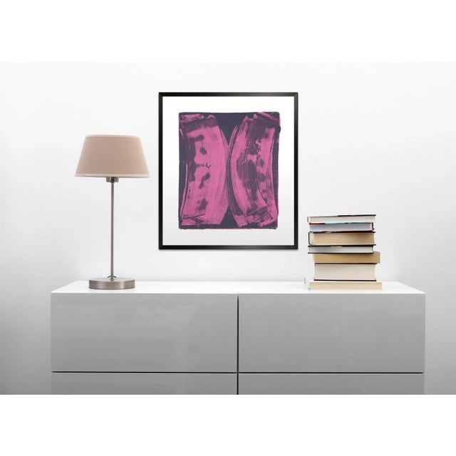 Monotype Edition: Unique, Unframed. Anne Russinof often does paintings on paper to loosen up for the larger canvas works....