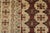 Turkmen Rug 4’2” X 6’4” Ivory Wool Vintage Tribal Hand-Knotted Carpet For Sale - Image 9 of 13
