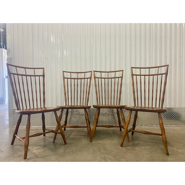 1980s Ethan Allen Birdcage Dining Chairs Set of 4 . Chairish