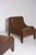 Brown Set of Milord Armchairs in Original Leather by Marco Zanuso for Arflex, 1958 For Sale - Image 8 of 14