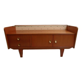 Mid-Century Modern Teak Sideboard, 1950s For Sale