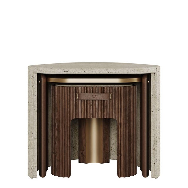 Henley Side Table by Wood Tailors Club For Sale - Image 6 of 12