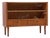 Vintage Chest of Drawers with Glass Sliding Doors, 1960s For Sale