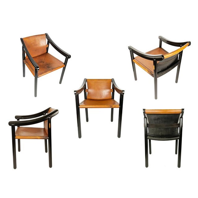 Model 905 Chairs by Vico Magistretti for Cassina, 1960s, Set of 4 For Sale - Image 11 of 18