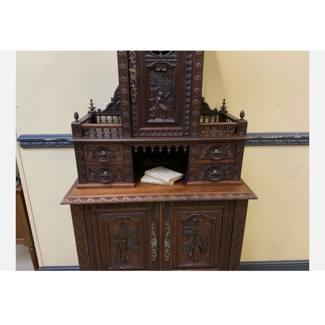 Antique Buffet in Oak, 1880 For Sale - Image 11 of 13