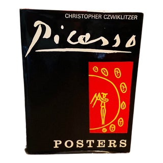 1971 Picasso Posters by Christopher Czwiklitzer Hardcover Book With Tipped in Plates For Sale
