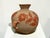 Late 20th Century Vintage Mexican Folk Art Pottery Vase With Hand-Painted Terracotta Florals For Sale - Image 5 of 10