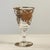1960s 1960s Set of 6 24k Gold Encrusted Crystal Cordial Shot Stem Barware Set For Sale - Image 5 of 13