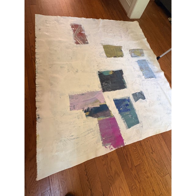 2020s Sarah Trundle, Contemporary Abstract Painting, "Awash" For Sale - Image 5 of 11