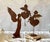 Vintage Italian Handcrafted Rust Angels, 1990s, Set of 3 For Sale - Image 10 of 13