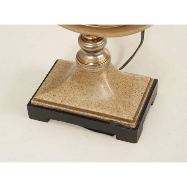 1990s Neoclassical Style Chrome Two-Light Table Lamps (E) - A Pair For Sale - Image 11 of 13