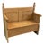 1920's English Pine Bench For Sale