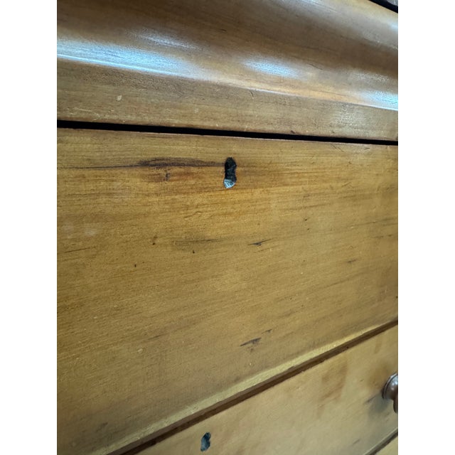 Chestnut Mid-19th Century Cherry Dresser For Sale - Image 8 of 16