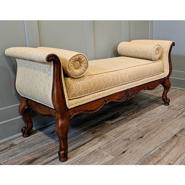 Ethan Allen French Country Belfiore Bench For Sale In New York - Image 6 of 11