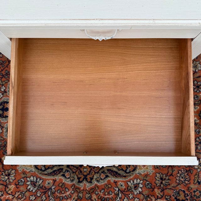 2000s Ethan Allen Maison Collection French Country 2 Drawer Nightstand (37-5416 Gardenia) For Sale In Philadelphia - Image 6 of 14