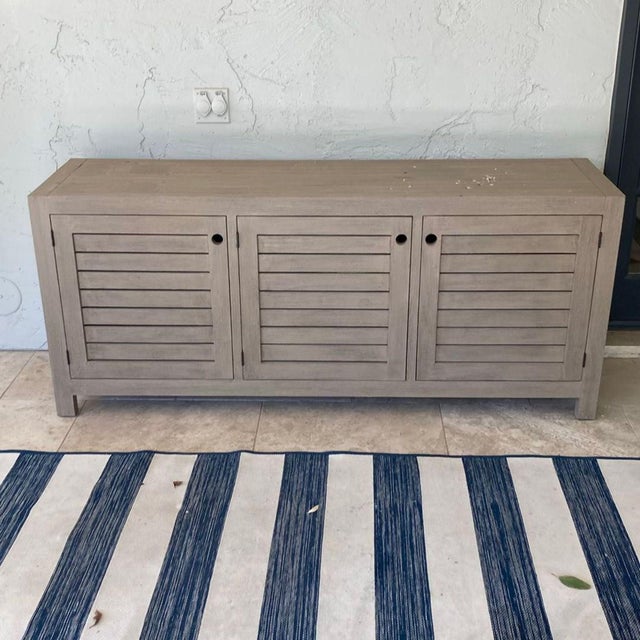 Modern Four Hands Sonoma Outdoor Sideboard For Sale - Image 3 of 5