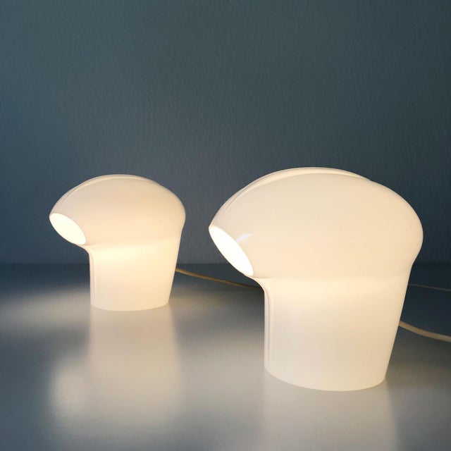 Mid-Century Modern Murano Glass Table Lamps, Italy, 1970s, Set of 2 For Sale - Image 15 of 18