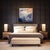 Gorgeous and moody abstract oil painting by Michelle Heimann. Deep canvas making easy to hang without a frame available.