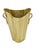 Vintage Sculptural Brass Umbrella Stand With Tassel Rope Handles, 1980s For Sale - Image 14 of 17