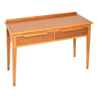 Vintage Walnut Console Table attributed to Finewood, 1960s For Sale