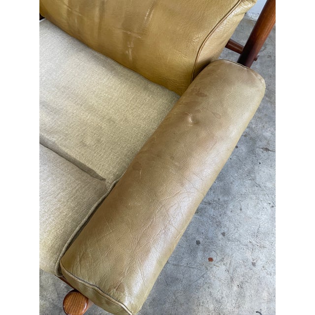 Brown Inca Easy Chair by Arne Norell 1970s For Sale - Image 8 of 12