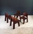 Constructivist Oak Dining Chairs, Belgium, 1960s, Set of 4 For Sale - Image 12 of 18