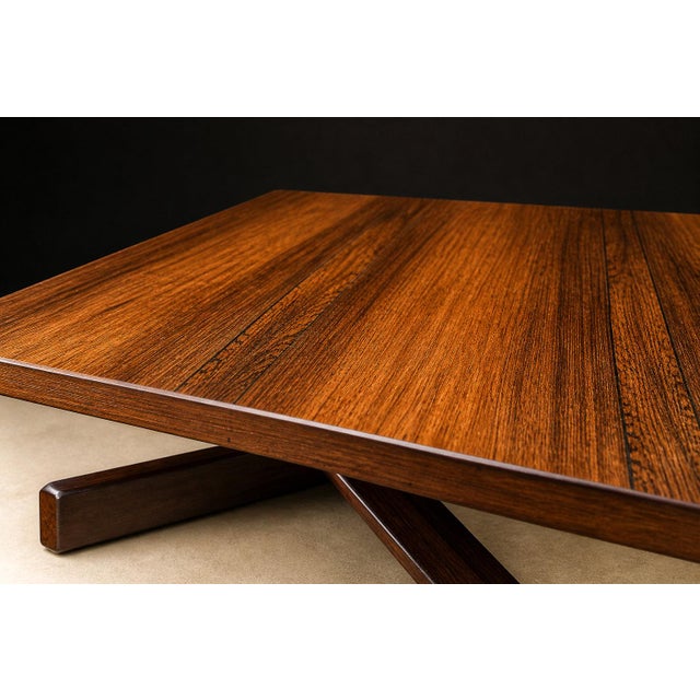"Chanceler" Side Tables in Rosewood and Metal, Jorge Zalszupin, 1960s For Sale - Image 10 of 18
