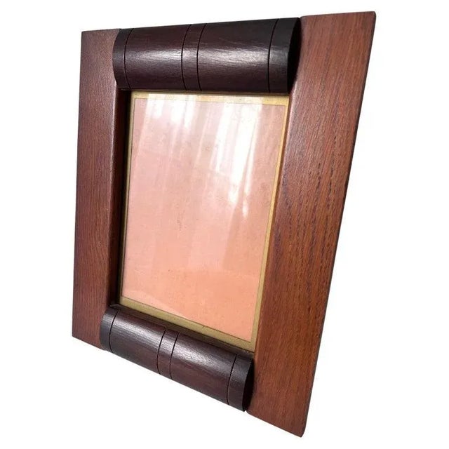 French Art Deco Wooden Picture Frame For Sale - Image 10 of 10