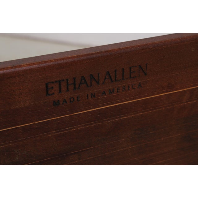 Ethan Allen British Classics King Size Sleigh Bed For Sale - Image 10 of 17