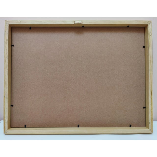 Vintage Impressionist Impasto Dahlias in Vase Floral Still Life Acrylic Painting 17x13 For Sale In New York - Image 6 of 6