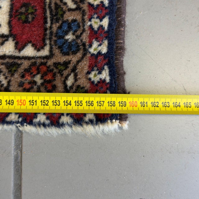 Yalameh Rug with Geometric Diamonds Display For Sale - Image 9 of 11