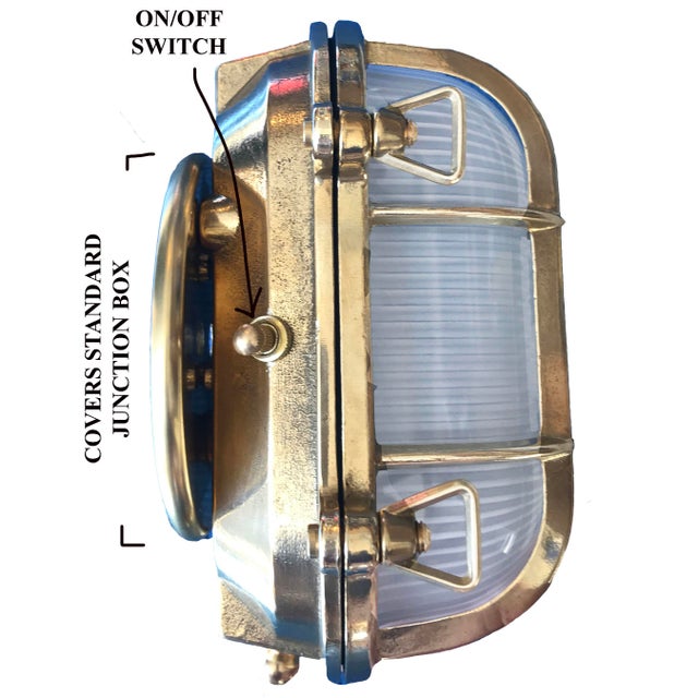 Nautical Bunk Bed Sconce With On / Off Switch Chairish